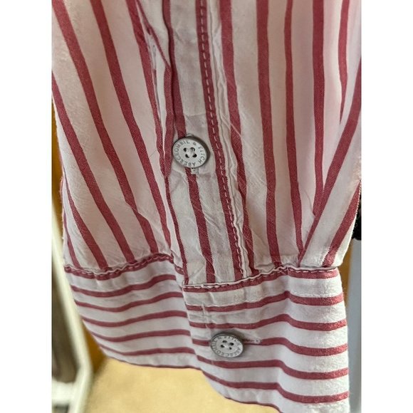 Abercrombie & Fitch Red Striped Top - Picture 7 of 12
